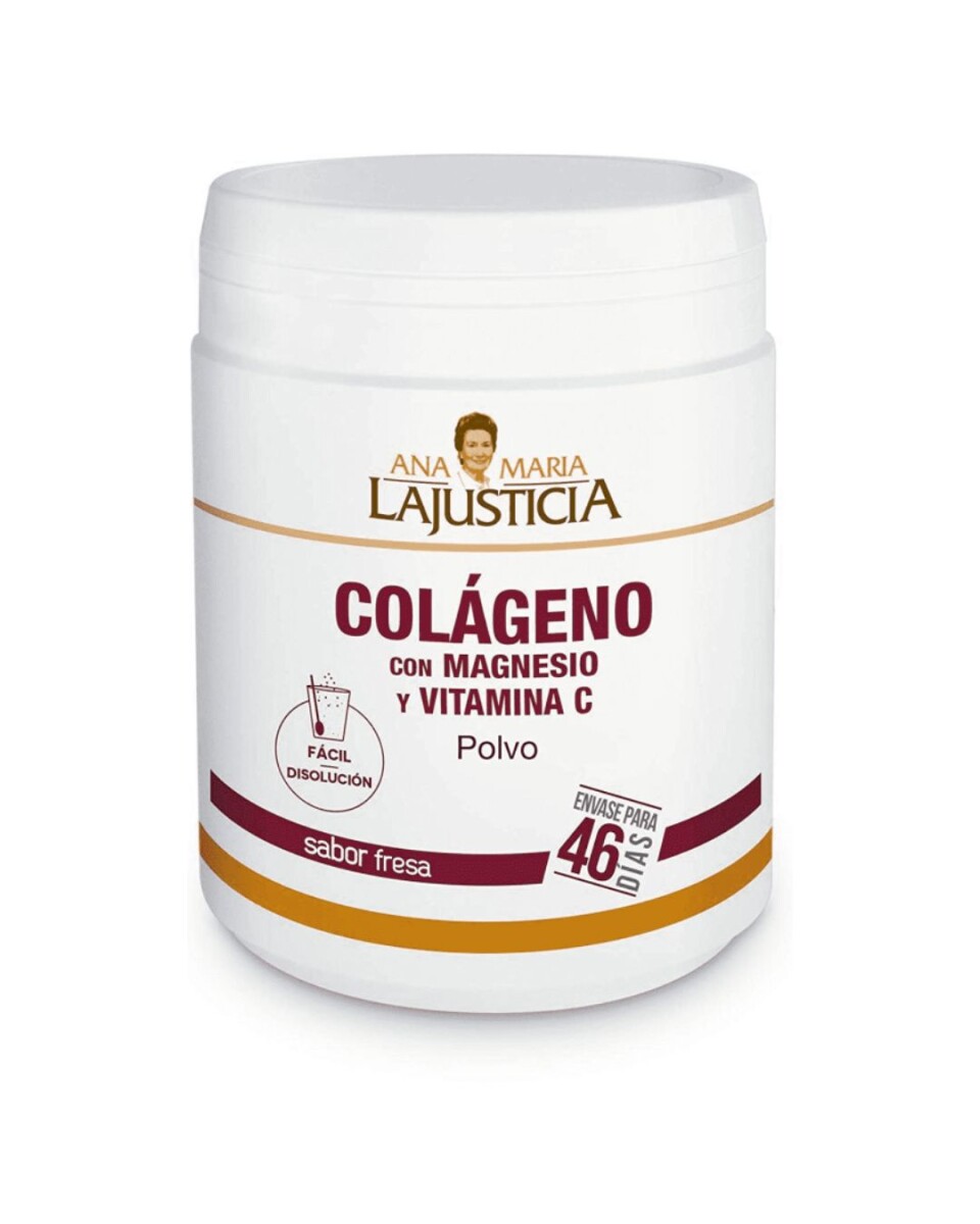 Colágeno con Magnesio + Vitamina C 350gr Sabor Fresa AML 