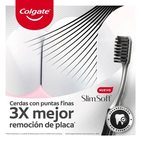 Cepillos Colgate Slim Black Pack X3 Cepillos Colgate Slim Black Pack X3