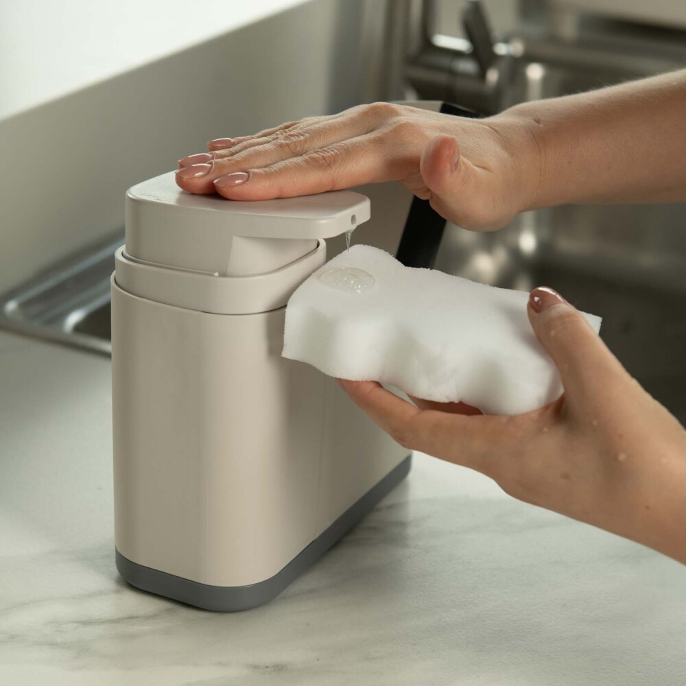 DISPENSADOR PLASTICO NATURAL-BEIGE DT600