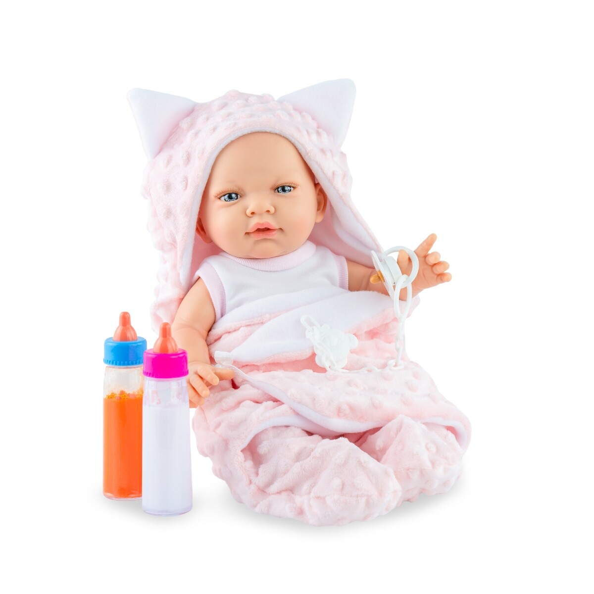 Muñeca Marina Pau Rn Bath Time Pink 45 cm 