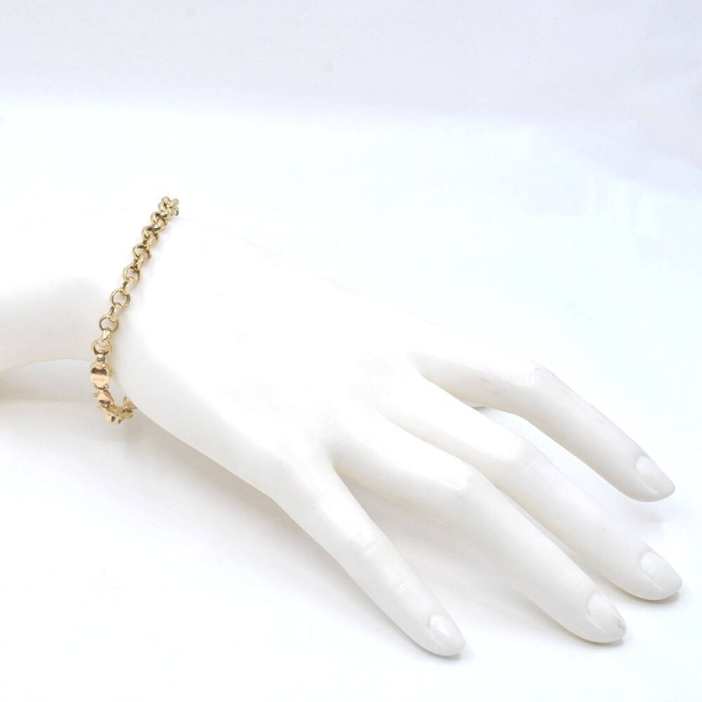 Pulsera rolo en oro 18k Pulsera rolo en oro 18k
