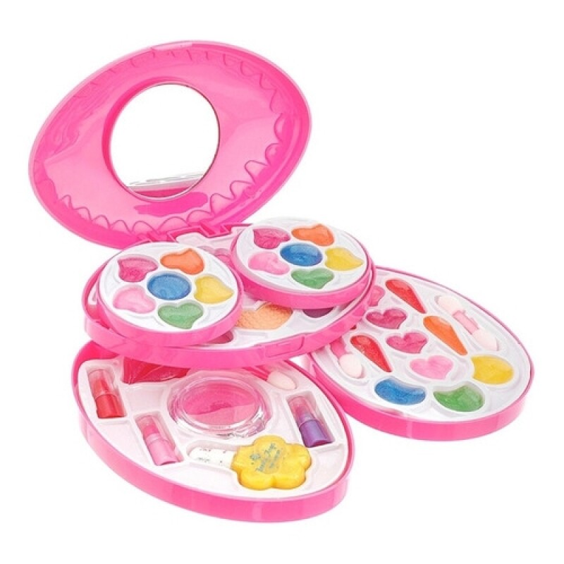Set de maquillaje infantil Beauty angel con estuche plegable Set de maquillaje infantil Beauty angel con estuche plegable