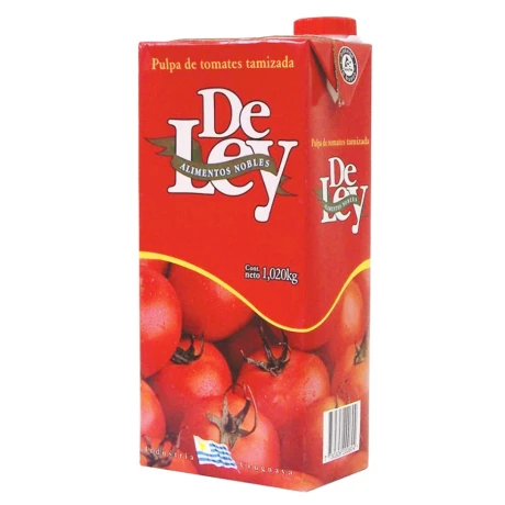 PULPA SALSA TOMATE DE LEY TETRA 1.020G PULPA SALSA TOMATE DE LEY TETRA 1.020G