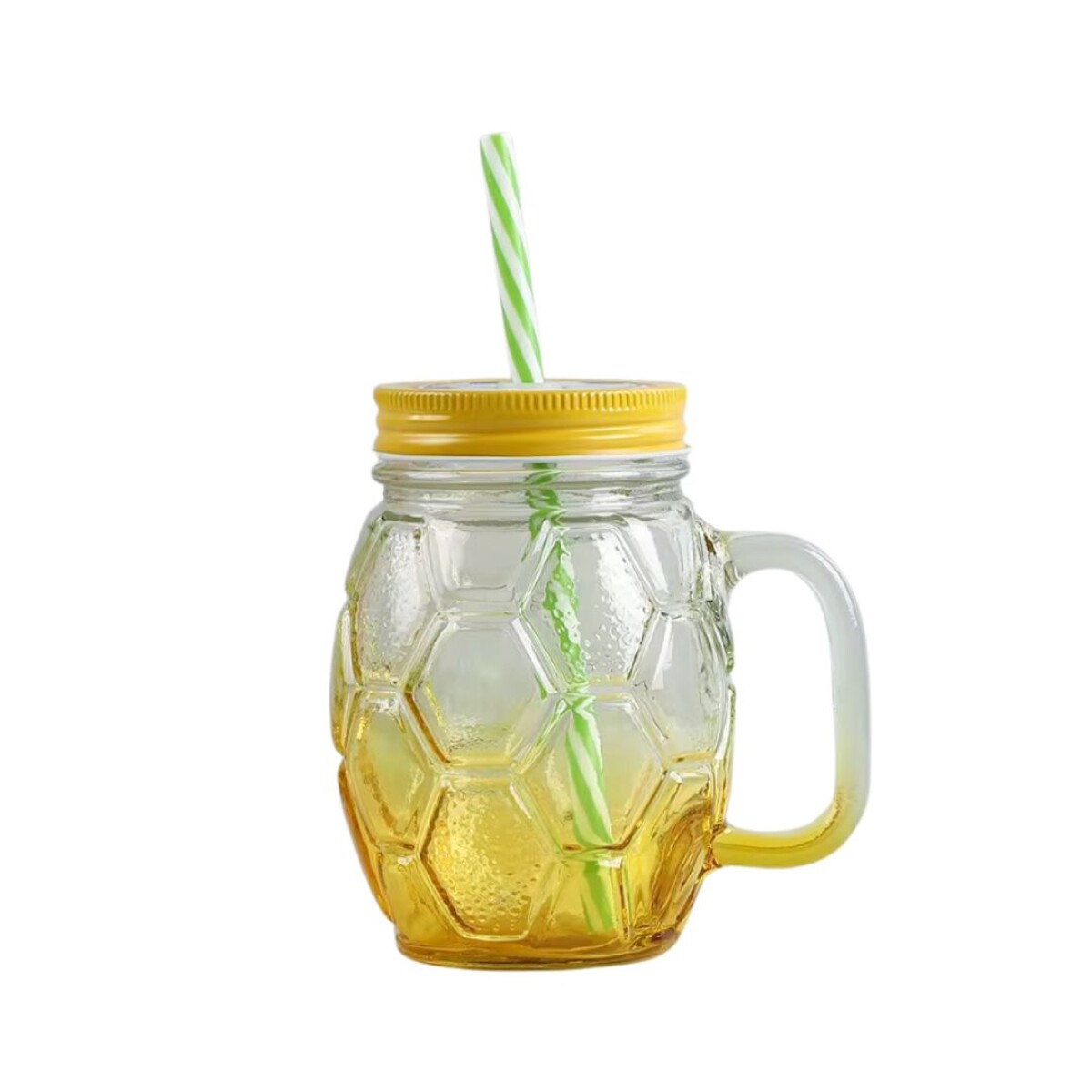 VASO CHOPP PELOTA CON PAJITA • 500ml 