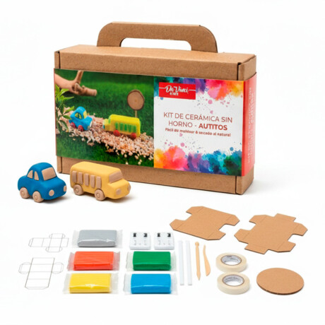 KIT CERAMICA AUTITOS DAVINCI 001