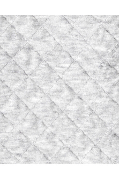 Set tres piezas de algodón, chaleco capitoneado, pantalón y body, diseño helicópteros Sin color