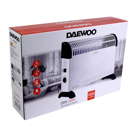 CONVECTOR DAEWOO TEMP AJUSTABLE DHS-3309C CONVECTOR DAEWOO TEMP AJUSTABLE DHS-3309C