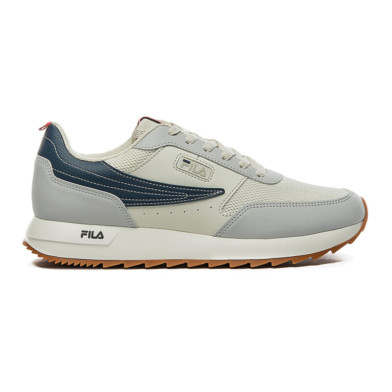 Fila Retro Flag Masculino Plata/blanco Plata-blanco