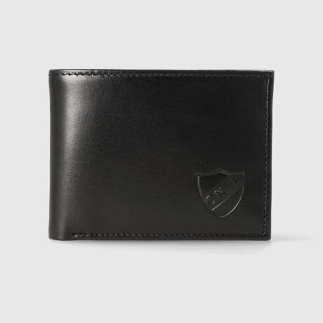 Billetera de Cuero Garnié Nacional Oficial Negro