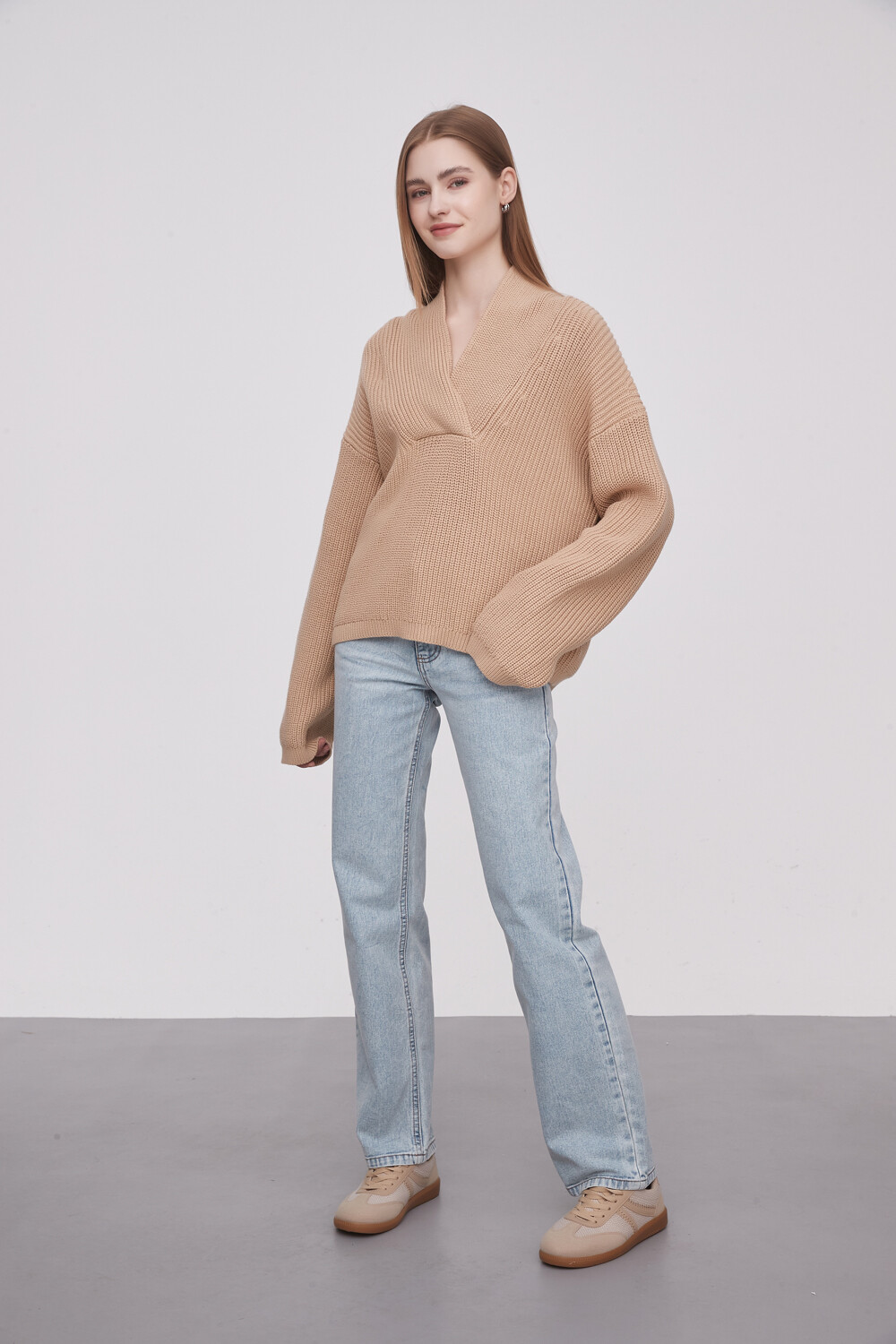 Sweater Gombe Beige