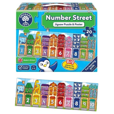 Puzzle Calle de números grande Orchard 26 piezas Puzzle Calle de números grande Orchard 26 piezas