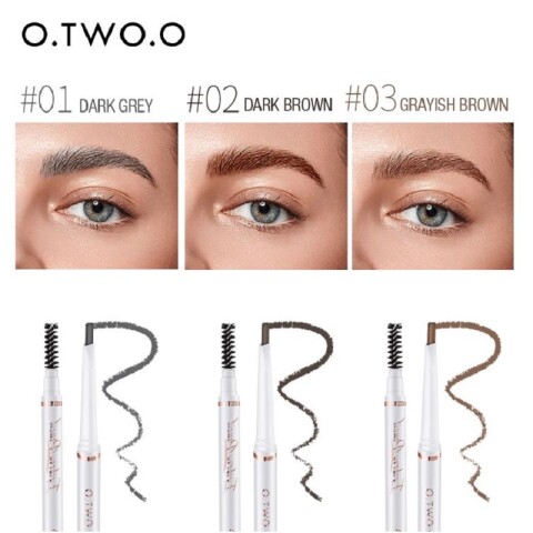 O.TWO.O Lápiz de cejas larga duración resistente al agua O.two.o Lápiz De Cejas Larga Duración Resistente Al Agua