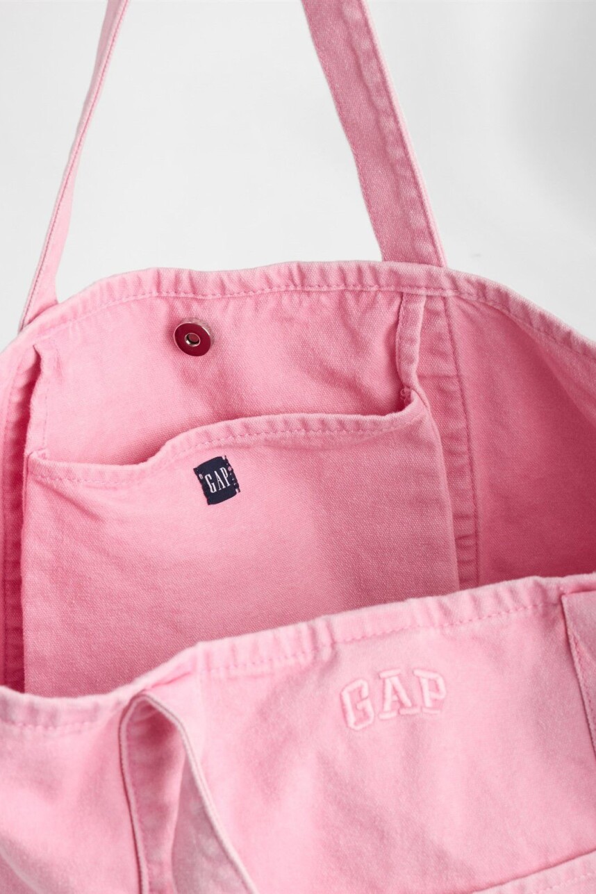 Bolso Tote Logo Gap Mujer Primrose Pink