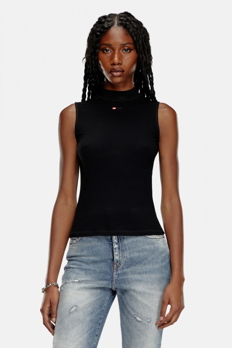 TOP T-MOKKY-SL-MICRODIV Negro