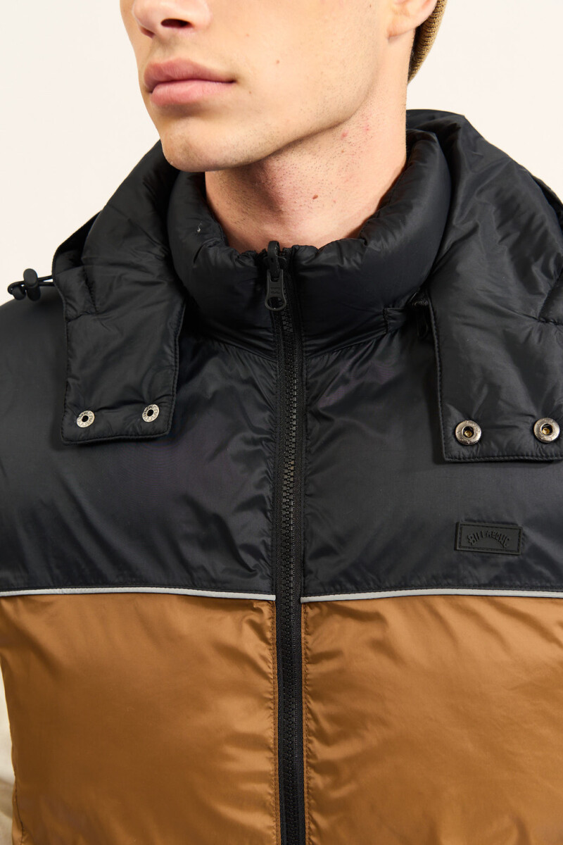 CHALECO PUFFER REVER VEST H-marron
