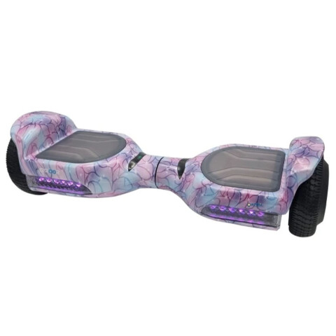 Patineta Skate Electrica Gyroor Balance Hoverboard Bt Variante Color Lila