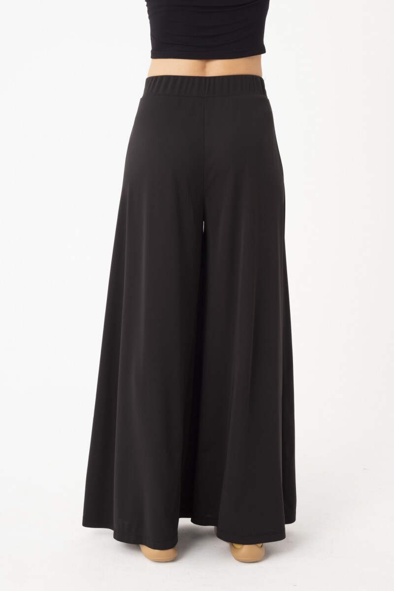 PANTALÓN PERNA ANCHA Negro