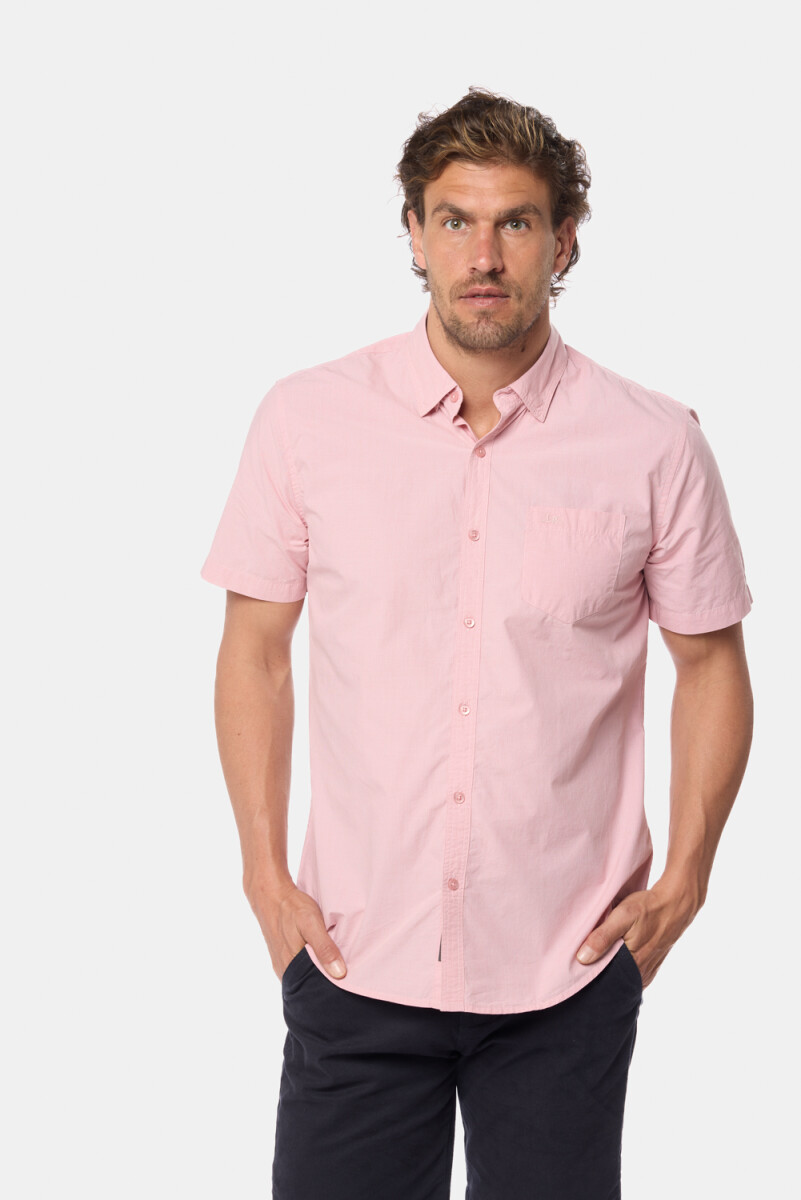 CAMISA A CUADROS - Rosa 