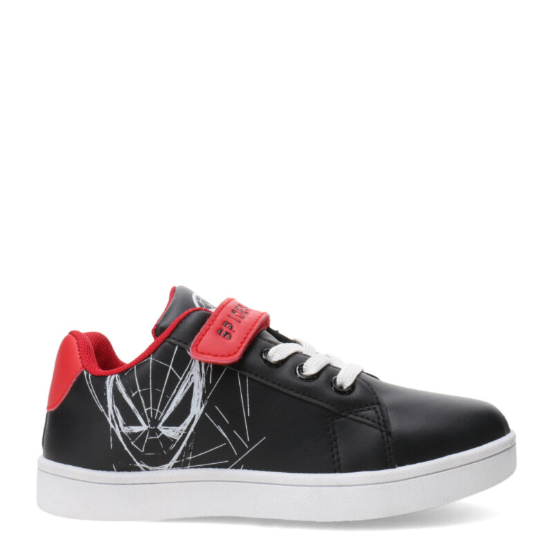 Championes de Niños Marvel Spiderman Negro - Rojo