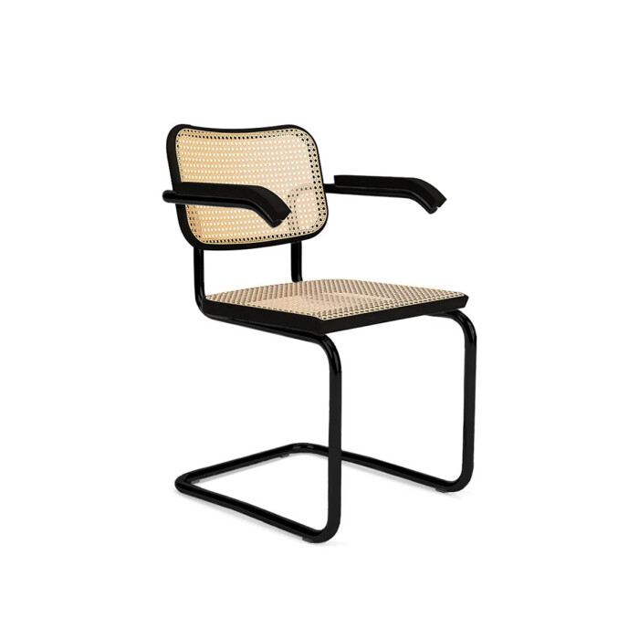 Silla Bauhaus Brazos All Black