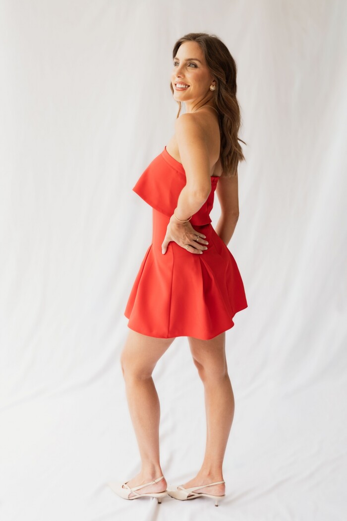 VESTIDO JULIA MINI ROUGE VESTIDO JULIA MINI ROUGE