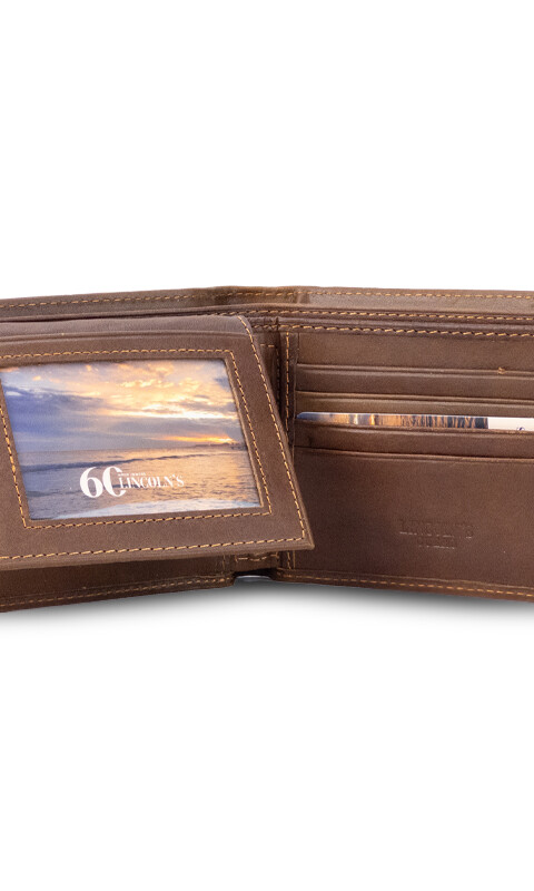 BILLETERA CUERO MORFEO RON