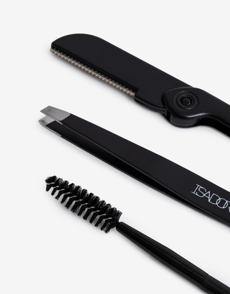 Complementos de cosmética para rostro Herramientas para ojos Set De Cejas - Negro