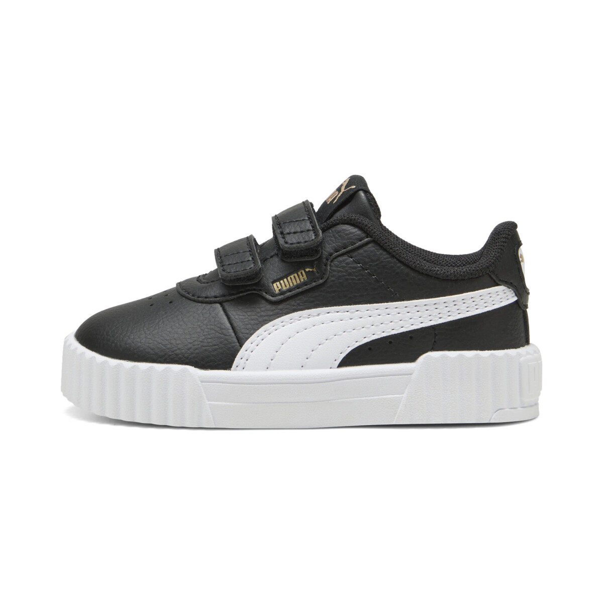 Championes PUMA Carina 3.0 V Niños 401480 03 - Negro-blanco 