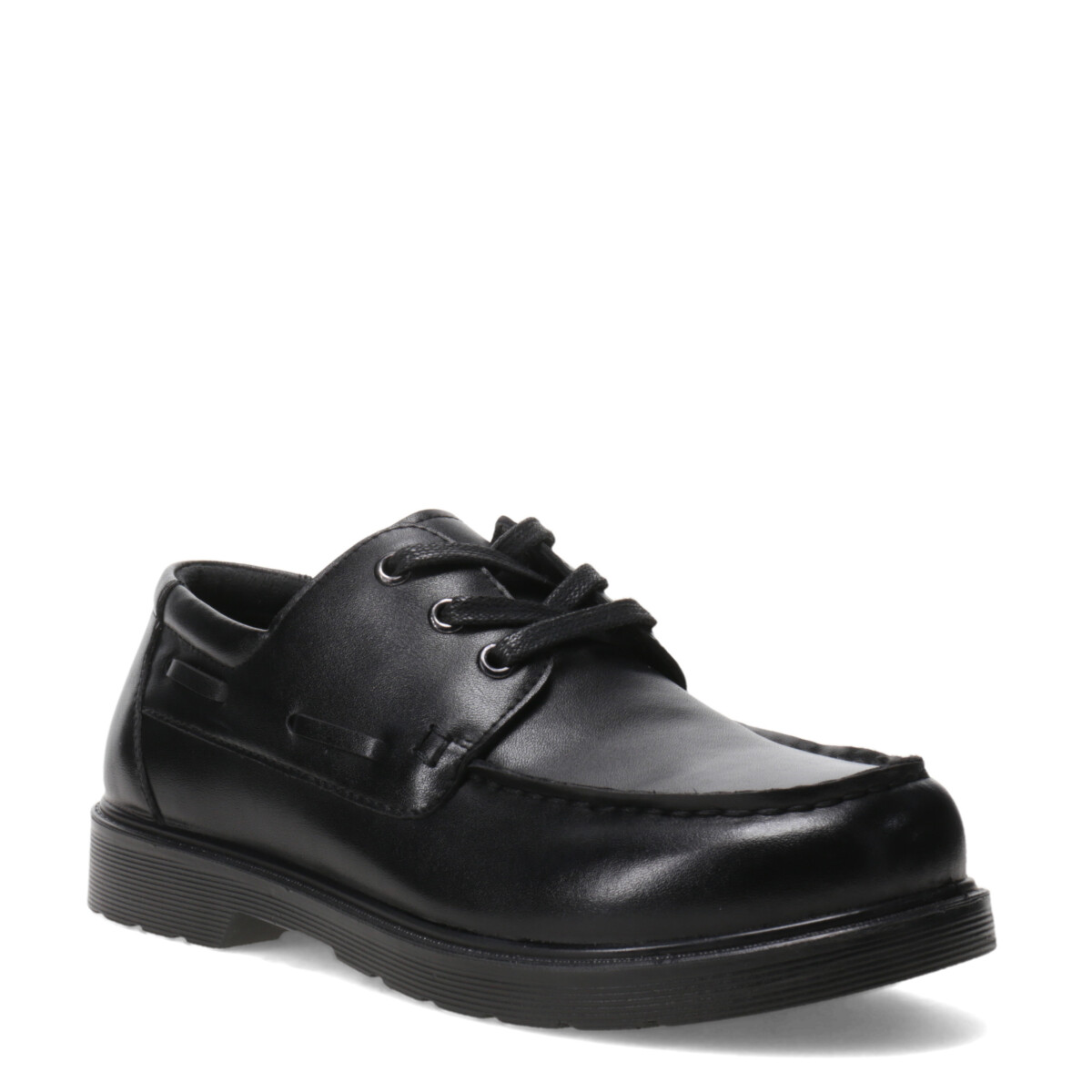 Zapatos Infantiles Branch Leñador Ginum Acordonado - Negro 