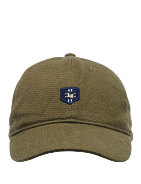 GORRO LONA CON ESCUDO Verde