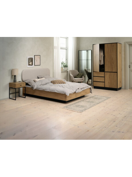 Estructura cama c/almac ELLINGE 2 Plazas 140x190 color robl Estructura cama c/almac ELLINGE 2 Plazas 140x190 color robl