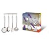Elegance Jgo menage Blanco 4 pzas M.plastico Elegance Jgo menage Blanco 4 pzas M.plastico