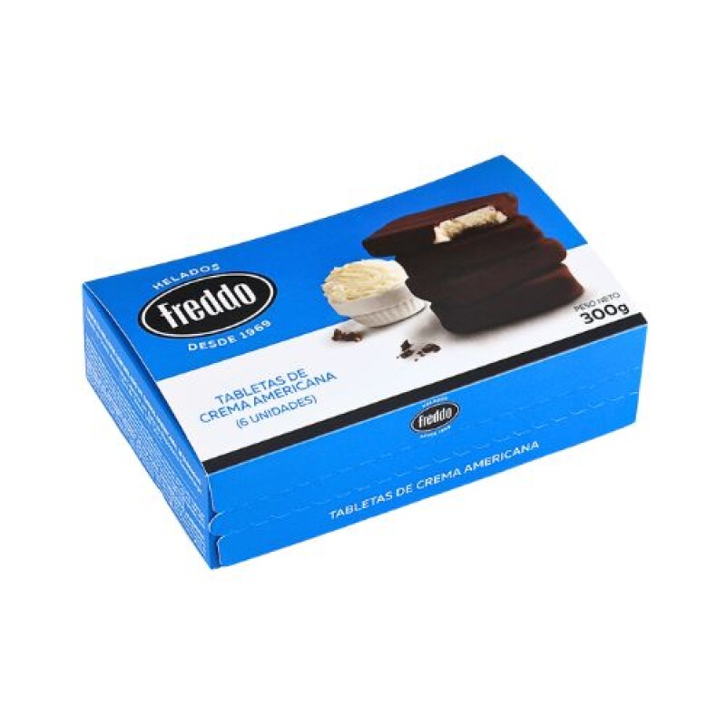 Estuche Tabletas Crema Americana Freddo - 6 ud. - 300 ml Estuche Tabletas Crema Americana Freddo - 6 ud. - 300 ml