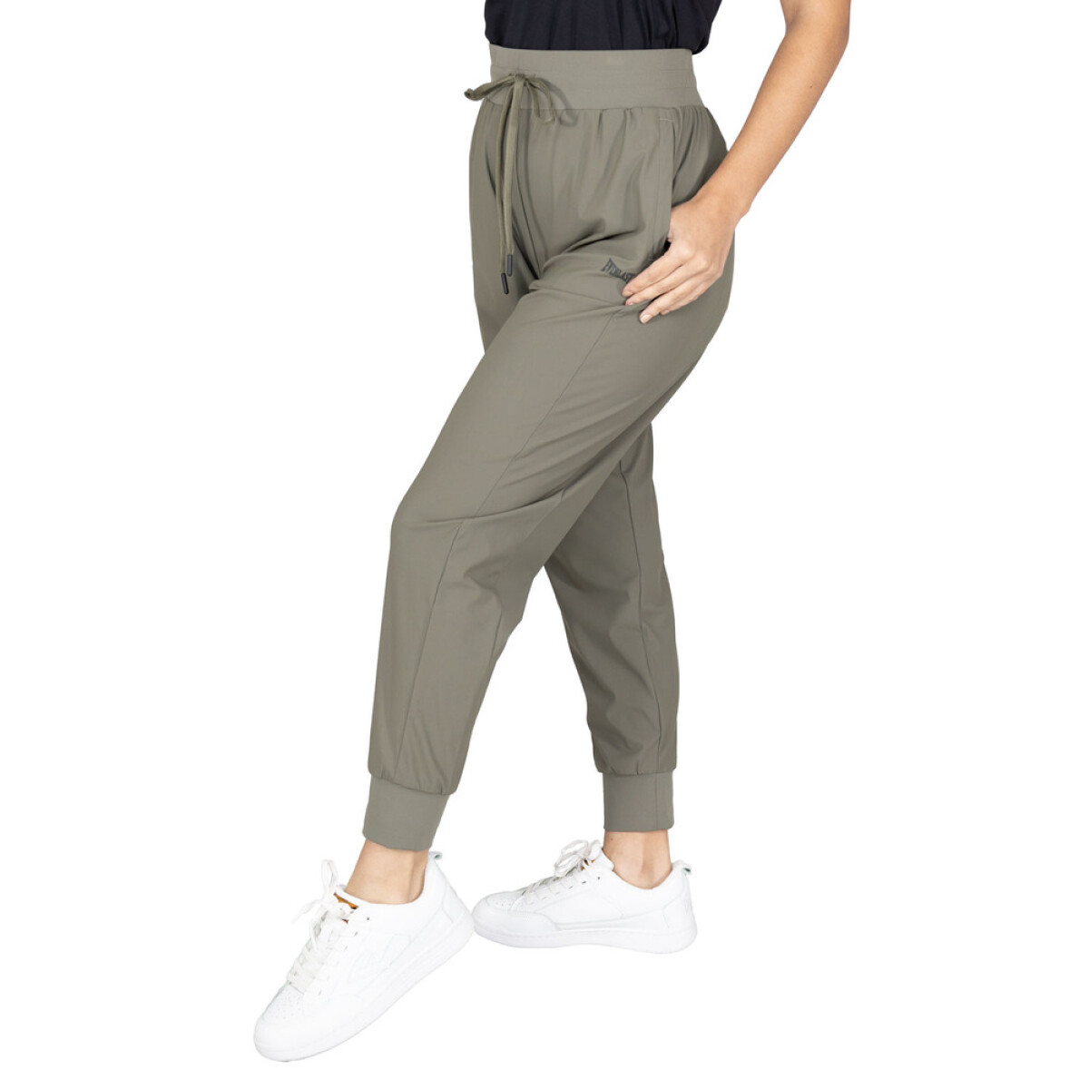 PANT FEM POLY/ELAST EVERLAST WARP ZIP GN W6 S - VERDE 