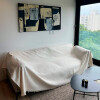 Manta para sillón y cama con diseños natural 130cm