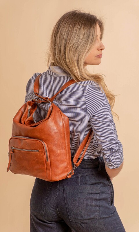 CARTERA MOCHILA VERBENA HABANO