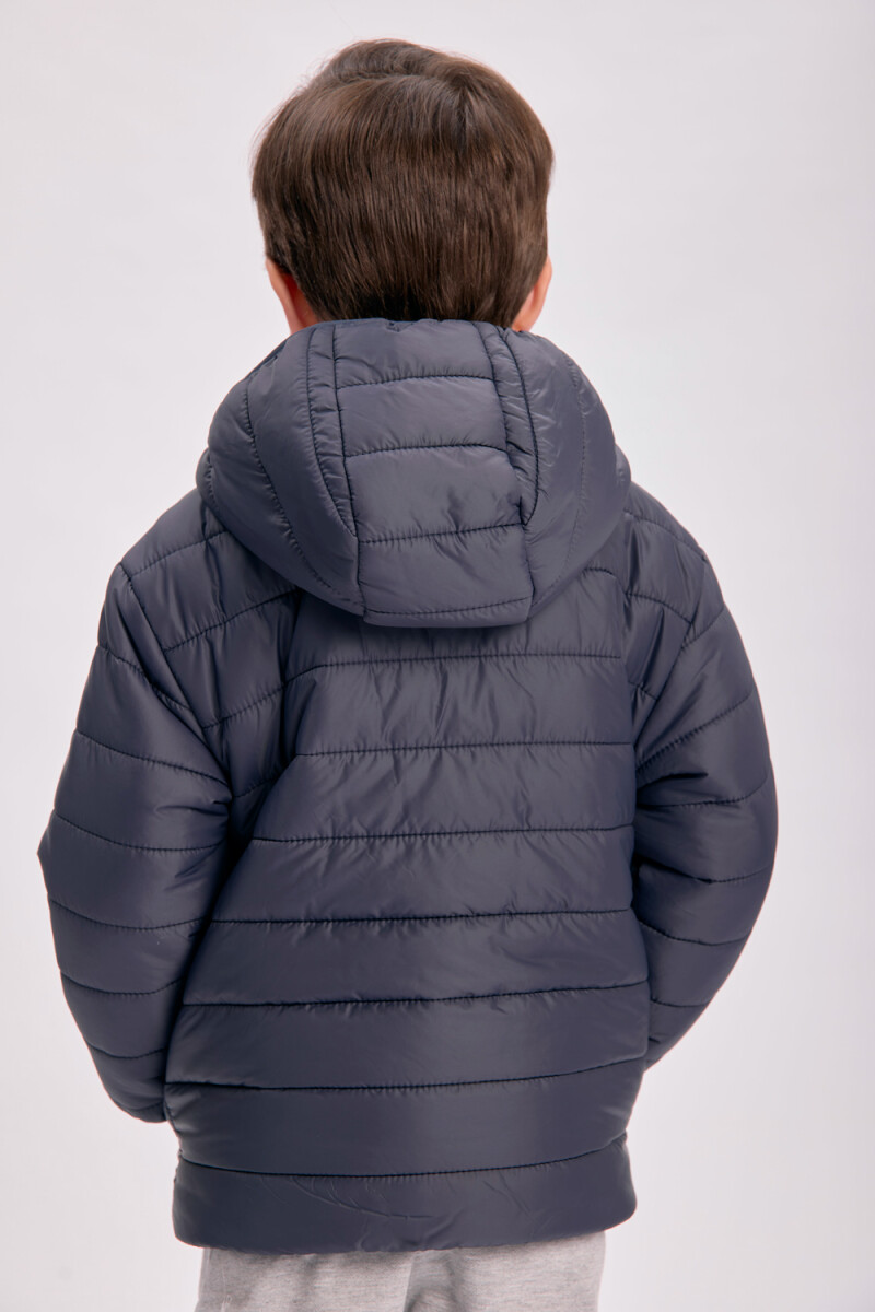 Campera abrigo Azul