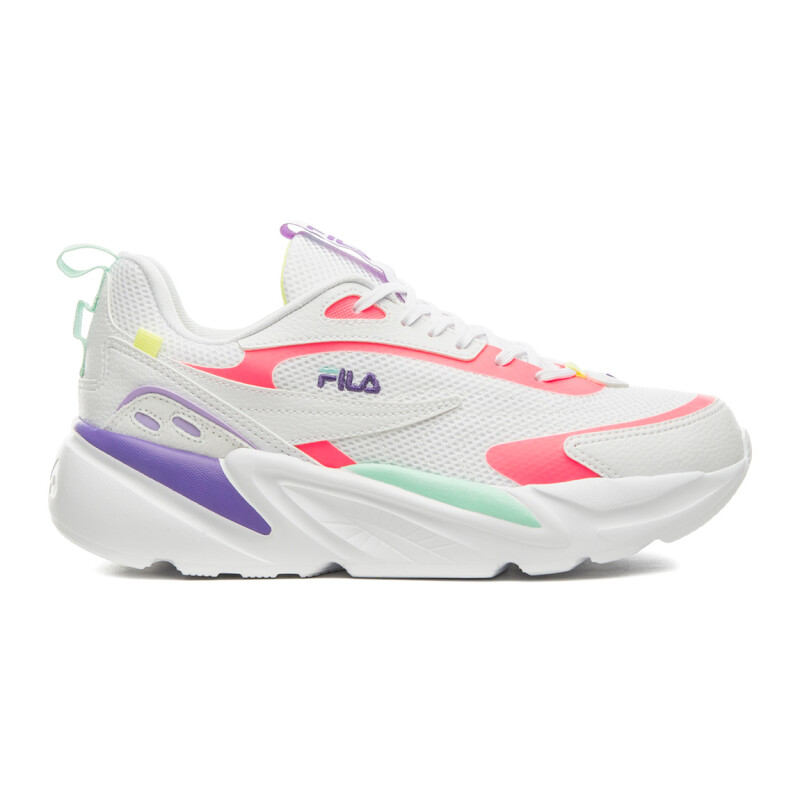 Fila zapatilla rt-low femenino blanco/rosa/passion flower Blanco-Rosado