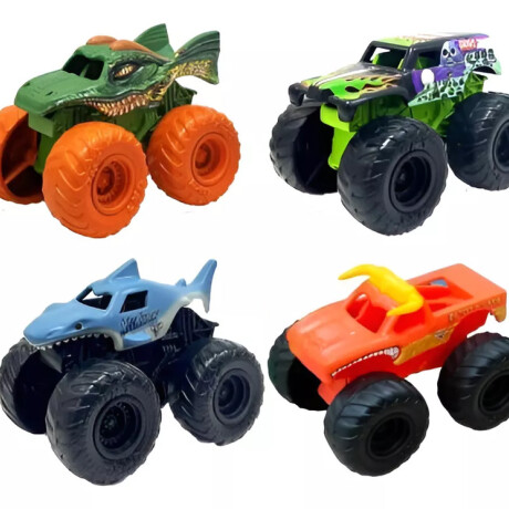 Packx4 Vehiculos Monster a escala 1:72 Packx4 Vehiculos Monster a escala 1:72