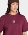 Polo Stack Mujer Burgundy