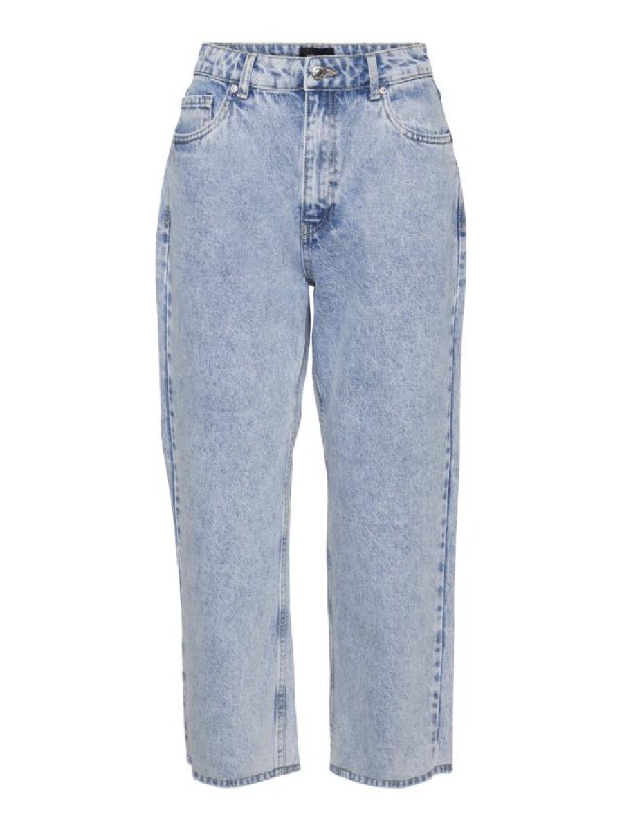 Jeans Kithy Loose-straight - Light Blue Denim 