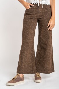 Jean Print Animal Print