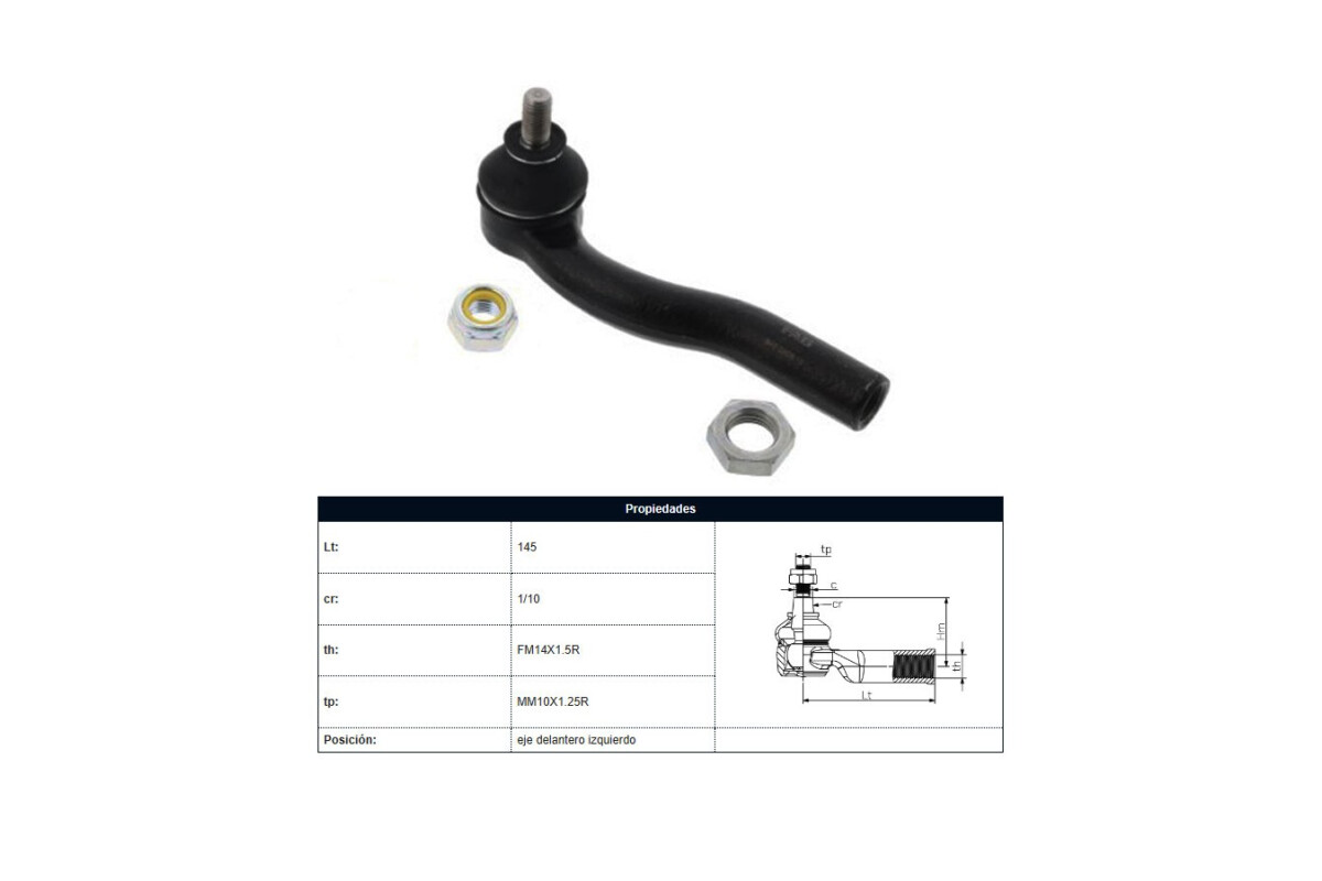 Puntero Fiat Palio/Fiorino/Siena/Strada/Uno Way / Uno Evo Modelo Nuevo / Uno Attractive 97-25 Izq Puntero Fiat Palio/Fiorino/Siena/Strada/Uno Way / Uno Evo Modelo Nuevo / Uno Attractive 97-25 Izq