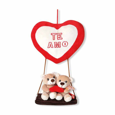 Peluche Colgante Pareja De Animalitos Ositos