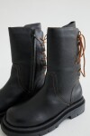 Botas Canela Negro