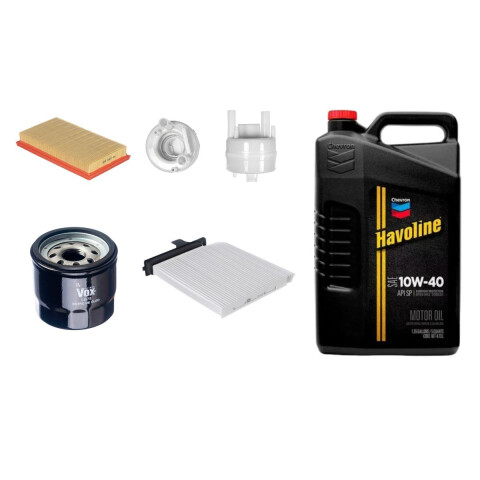 KIT DE FILTROS Y ACEITE 10W40 TEXACO Kit De Filtros Y Aceite 10w40 Texaco