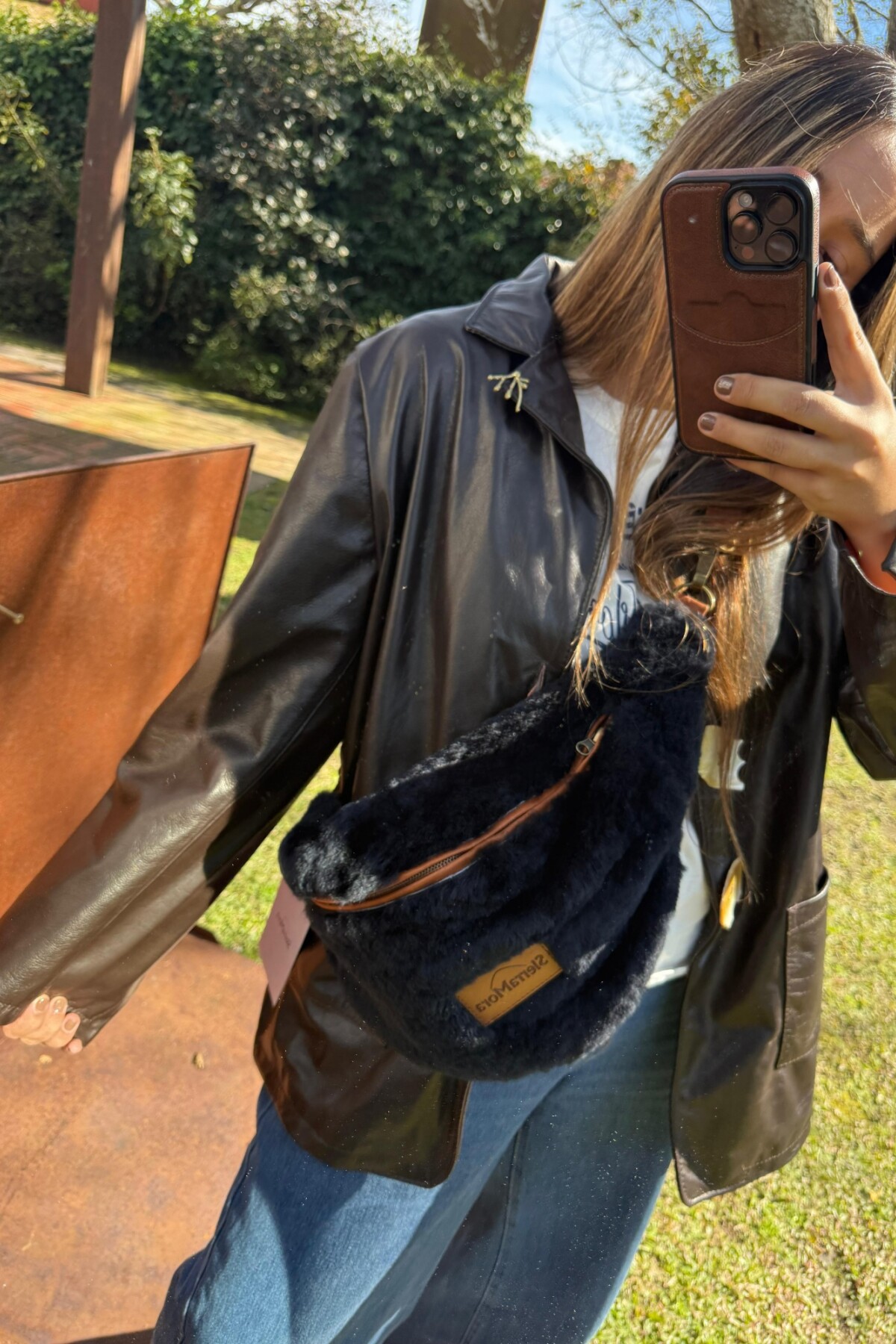 Winter Fanny Pack Azul Marino