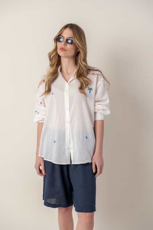 Camisa Poly Blanca