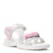 Sandalias de Niña MINI Miss Carol Verak Rosado - Plateado