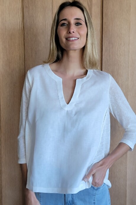 Blusa Faro Blanco
